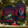 NFL Houston Texans The Grinch Ugly Christmas Sweater, NFL Chritsmas Sweater