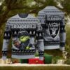 NFL Las Vegas Raiders The Grinch Ugly Christmas Sweater, NFL Chritsmas Sweater