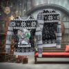 NFL Las Vegas Raiders Ugly Sweater Printed Christmas Santa Claus Ho Ho Ho Ugly Christmas Sweater, NFL Chritsmas Sweater