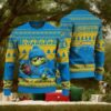 NFL Los Angeles Chargers The Grinch Ugly Christmas Sweater, NFL Chritsmas Sweater