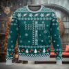 NFL Philadelphia Eagles Cross Today Is A Little Bit Of Eagles Ugly Christmas Sweater, NFL Chritsmas Sweater