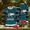 NFL Philadelphia Eagles Knitted Christmas Sweater AOP Friends, NFL Chritsmas Sweater