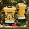 NFL Pittsburgh Steelers Christmas Reindeer Ugly Christmas Sweater, NFL Chritsmas Sweater
