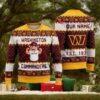 NFL Washington Commanders Cute Mascot Custom Ugly Christmas Sweater, NFL Chritsmas Sweater