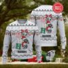 Nfl Las Vegas Raiders Hohoho Santa Hat Christmas Ugly Sweater, NFL Chritsmas Sweater
