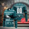 Personalized Philadelphia Eagles NFL Ugly Christmas Sweater, NFL Chritsmas Sweater