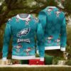 Philadelphia Eagles Christmas Skull Ugly Christmas Sweater, NFL Chritsmas Sweater