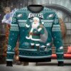Philadelphia Eagles Funny Santa Claus Ugly Christmas Sweater, NFL Chritsmas Sweater