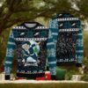 Philadelphia Eagles Santa Claus Dabbing Ugly Christmas Sweaters, NFL Chritsmas Sweater
