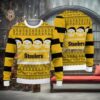 Pittsburgh Steelers Pumpkin Christmas Sweater, NFL Chritsmas Sweater