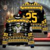Pittsburgh Steelers x Grinch Christmas Dr. Seuss How the Grinch Stole Christmas with Super Bowl Trophy Custom Ugly Christmas Sweater, NFL Chritsmas Sweater