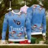 Tennessee Titans Fans Skull Red Ugly Christmas Sweater, NFL Chritsmas Sweater