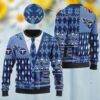 Tennessee Titans NFL American Football Team Cardigan Style Ugly Christmas Sweater, NFL Chritsmas Sweater