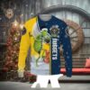 Denver Nuggets Grinch &Scooby-doo Ugly Christmas Sweater, NBA Chritsmas Sweater