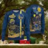 Golden State Warriors NBA Ugly Christmas Sweater, NBA Chritsmas Sweater
