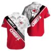 Kansas City Chiefs Football Logo Hawaiian Shirt, NFL Hawaiian Shirt