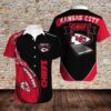 Kansas City Chiefs Football Pattern Hawaiian Shirt, NFL Hawaiian Shirt