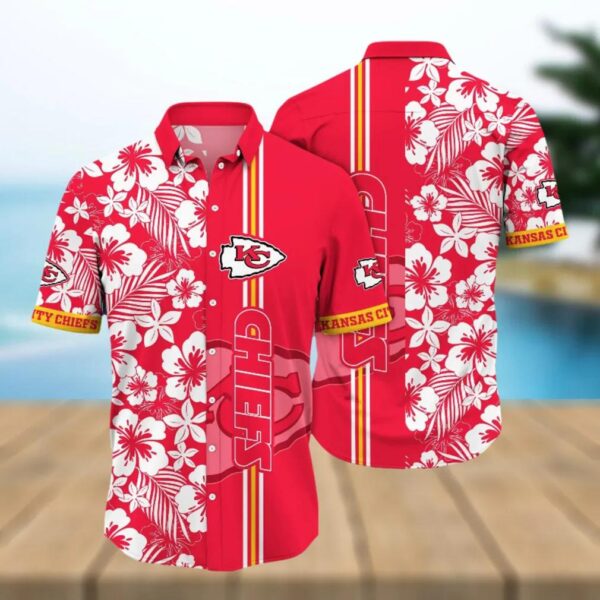 Kansas City Chiefs Sunbathetime Hawaiian Shirt, NFL Hawaiian Shirt