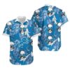 Detroit Lions Coconut Leaves And Skulls Hawaii Shirt Summer Collection, NFL Hawaiian Shirt