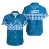 Detroit Lions Flower And Hawaii Shirt Summer Collection, NFL Hawaiian Shirt