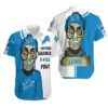 Detroit Lions Haters I Kill You 3D Hawaiian Shirt Print Short Sleeve Hawaiian Aloha Shirt, NFL Hawaiian Shirt