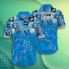 Detroit Lions Nfl Hawaiian Sas Trends Summer Short Sleeve Button Down Shirt For Sports Fans, NFL Hawaiian Shirt