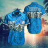 Detroit Lions Nfl Hawaiian Sas Tropical Pattern Graphic Gift For Fan Nfl, NFL Hawaiian Shirt