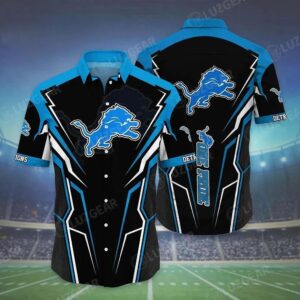 Detroit Lions Nfl Hawaiian Shirt New Collection Trends Summer Best Gift For Fans, NFL Hawaiian Shirt