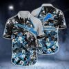 Detroit Lions Nfl Hawaiian Shirt Tropical Pattern New Hot Trend Summer For Sports Fans Nfl, NFL Hawaiian Shirt