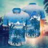 Detroit Lions Nfl Summer Hawaiian Sas Tropical Pattern Graphic For Sports, NFL Hawaiian Shirt