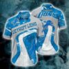 Detroit Lions Nfl Summer Hawaiian Shirt New Collection Gift For Sports Fans Nfl, NFL Hawaiian Shirt