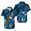 Detroit Lions Skull And Hibiscus Flower Nfl Gift For Fan Hawaii Shirt Summer Collection, NFL Hawaiian Shirt