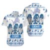 Gnomes Detroit Lions Hawaiian Shirt Print Short Sleeve Hawaiian Aloha Shirt, NFL Hawaiian Shirt