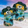 Green Bay Packers Aloha Shirt, NFL Hawaiian Shirt