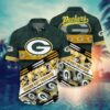 Green Bay Packers Aloha Style Hawaiian Shirt, NFL Hawaiian Shirt