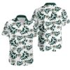 Green Bay Packers Logo And Leaves Hawaiian Shirt, NFL Hawaiian Shirt