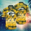 Green Bay Packers Logo Hawaiian Shirt, NFL Hawaiian Shirt