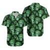 Green Bay Packers Mystery Skull And Flower Hawaiian Shirt, NFL Hawaiian Shirt