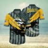 Green Bay Packers NFL American Flag Hawaiian Shirt, NFL Hawaiian Shirt