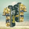 Green Bay Packers NFL Graphic Tropical Hawaiian Shirt, NFL Hawaiian Shirt