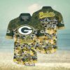 Green Bay Packers NFL Graphic Tropical Pattern 3D Hawaiian Shirt, NFL Hawaiian Shirt