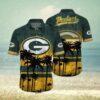 Green Bay Packers NFL Pattern Graphic Hawaiian Shirt, NFL Hawaiian Shirt