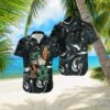 Green Bay Packers NFL Skull Halloween Hawaiian Shirt, NFL Hawaiian Shirt