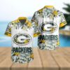 Green Bay Packers NFL Special Floral Tropical Team Hawaiian Shirt, NFL Hawaiian Shirt
