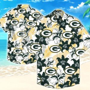 Green Bay Packers Nfl 2 Hawaiian Graphic Print Short Sleeve Hawaiian Shirt, NFL Hawaiian Shirt