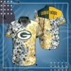 Green Bay Packers Nfl Beach Shirt Graphic Floral Pattern Print This Summer Hawaiian Shirt, NFL Hawaiian Shirt