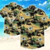 Green Bay Packers Nfl Football Aop Beach Shirt Short Sleeve Hawaiian Shirt, NFL Hawaiian Shirt