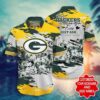 Green Bay Packers Nfl Football Hawaiian Shirt Personalized – Custom Your Nick Name And Child’S Name, NFL Hawaiian Shirt