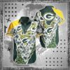 Green Bay Packers Nfl Hawaii Shirt Graphic Floral Pattern This Summer Hawaiian Shirt Best Fans, NFL Hawaiian Shirt