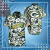 Green Bay Packers Nfl Hawaii Shirt Graphic Floral Printed This Summer Beach Shirt For Best Fans, NFL Hawaiian Shirt